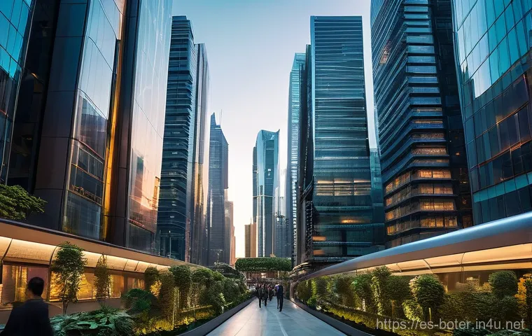 로봇기술사와 로봇공학 기본 이론 - Futuristic City Harmony**
A wide-angle, cinematic shot of a bustling, vibrant futuristic city at su...